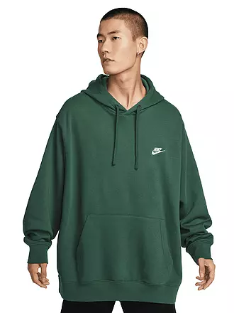 NIKE | Felpa con cappuccio da uomo Sportswear Club Fleece | dunkelgrün